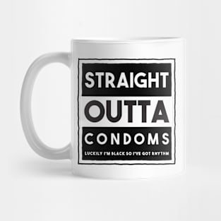 Straight Outta Condoms Mug